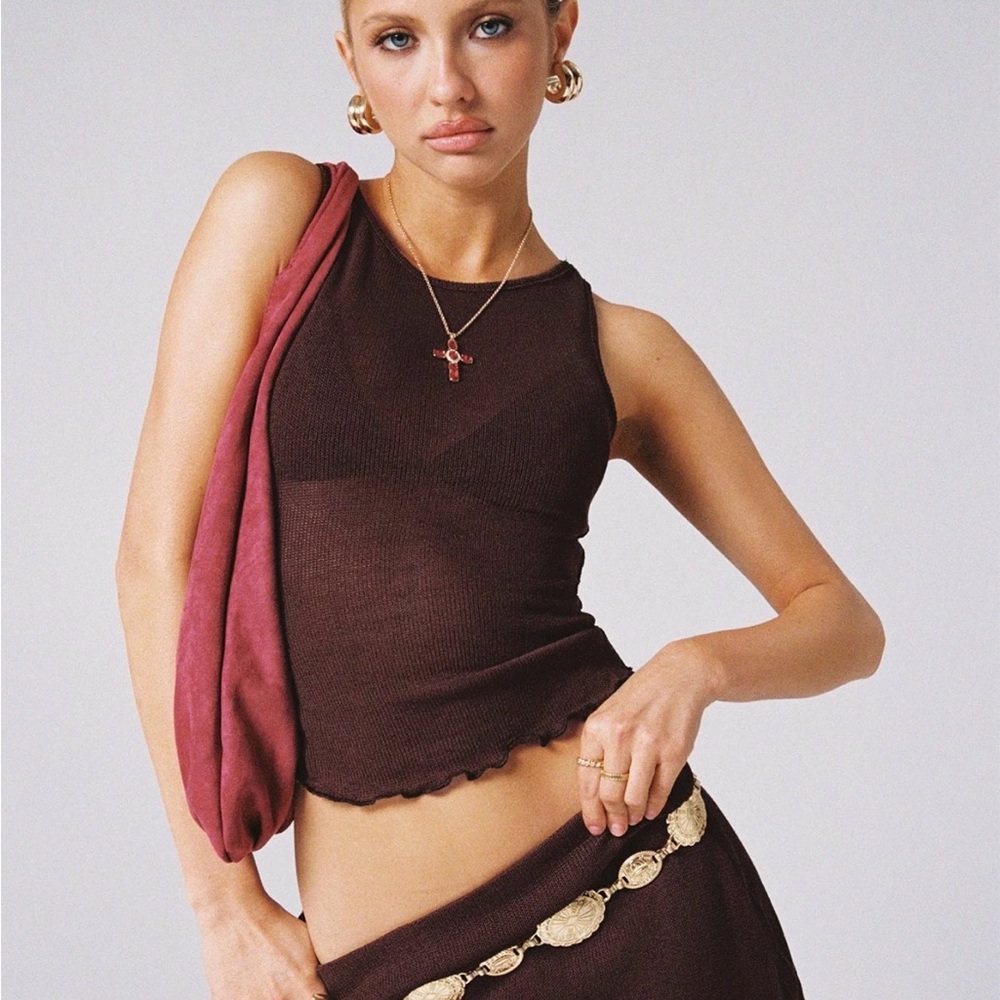 Princess Polly Audley Set Brown